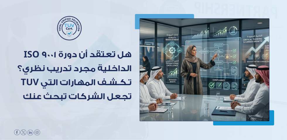 ISO 9001 Internal Auditor Training in Riyadh Why It Is Essential for Quality Professionals